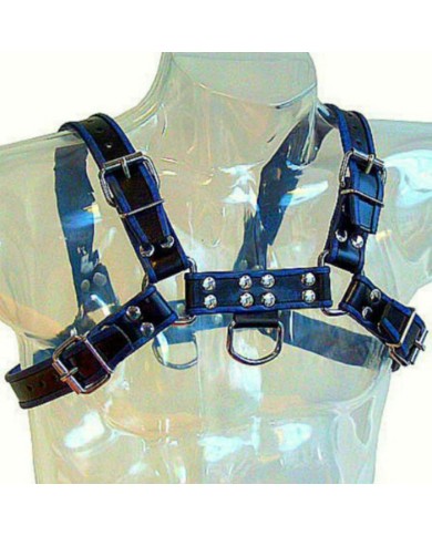 LEATHER BODY ARNES CUERO AZUL Y NEGRO CHEST BULLDOG LEATHER BODY ARNES CUERO AZUL Y NEGRO CHEST BULLDOG
