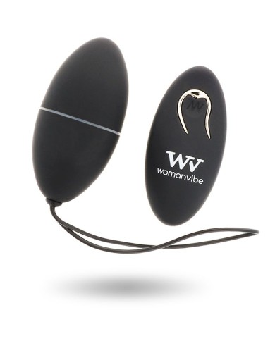 WOMANVIBE ALSAN HUEVO CONTROL REMOTO NEGRO SILICONA NEGRO WOMANVIBE ALSAN HUEVO CONTROL REMOTO NEGRO SILICONA NEGRO