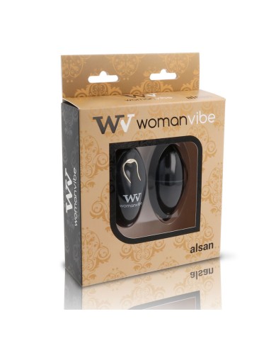 WOMANVIBE ALSAN HUEVO CONTROL REMOTO NEGRO SILICONA NEGRO WOMANVIBE ALSAN HUEVO CONTROL REMOTO NEGRO SILICONA NEGRO