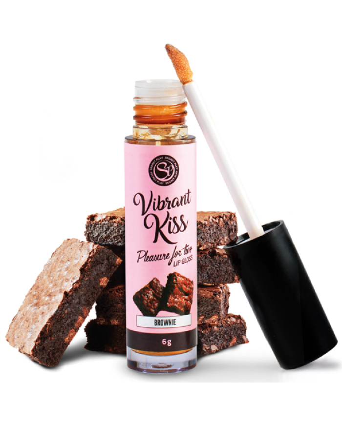 SECRETPLAY LIP GLOSS VIBRANT KISS BROWNIE SECRETPLAY LIP GLOSS VIBRANT KISS BROWNIE