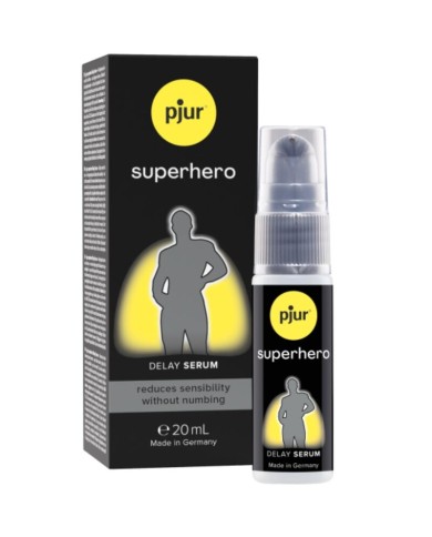 PJUR SUPERHERO SERUM RETARDANTE CONCENTRADO 20 ML PJUR SUPERHERO SERUM RETARDANTE CONCENTRADO 20 ML