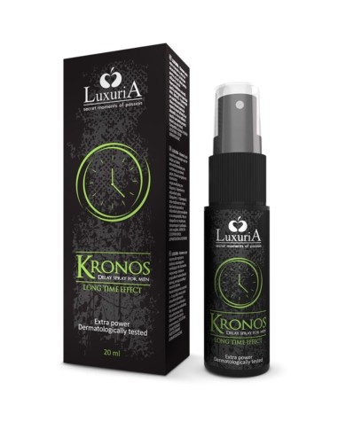 INTIMATELINE LUXURIA KRONOS SPRAY RETARDANTE EFECTO DESENSIBILIZANTE 20 ML INTIMATELINE LUXURIA KRONOS SPRAY RETARDANTE EFECTO DESENSIBILIZANTE 20 ML