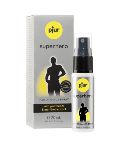 PJUR SUPERHERO PERFORMANCE SPRAY RETARDANTE 20 ML PJUR SUPERHERO PERFORMANCE SPRAY RETARDANTE 20 ML
