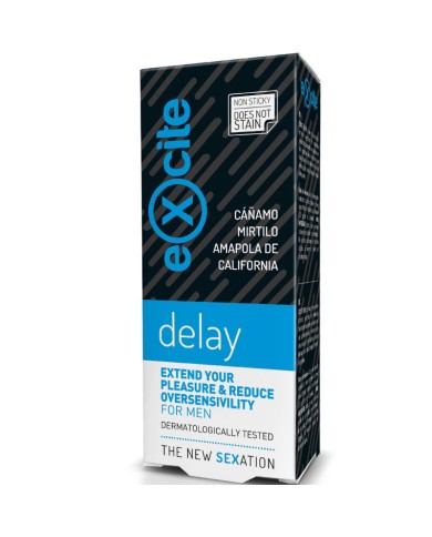 EXCITE RETARDANTE HOMBRE DELAY 20 ML EXCITE RETARDANTE HOMBRE DELAY 20 ML