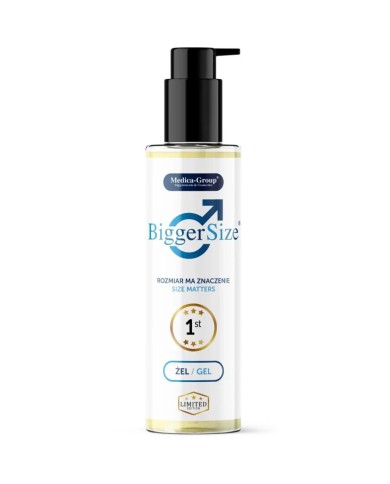 MEDICA GROUP BIGGER SIZE GEL INTIMO PARA HOMBRE 150 ML MEDICA GROUP BIGGER SIZE GEL INTIMO PARA HOMBRE 150 ML