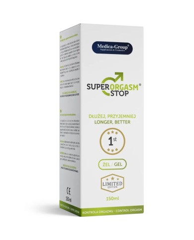 MEDICA GROUP SUPER ORGASM STOP GEL INTIMO PARA HOMBRE 150 ML MEDICA GROUP SUPER ORGASM STOP GEL INTIMO PARA HOMBRE 150 ML