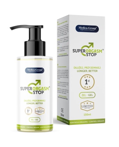 MEDICA GROUP SUPER ORGASM STOP GEL INTIMO PARA HOMBRE 150 ML MEDICA GROUP SUPER ORGASM STOP GEL INTIMO PARA HOMBRE 150 ML
