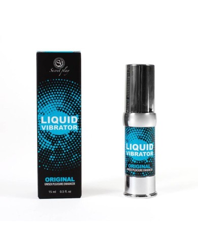 SECRETPLAY VIBRADOR LIQUIDO ESTIMULADOR UNISEX 15 ML SECRETPLAY VIBRADOR LIQUIDO ESTIMULADOR UNISEX 15 ML