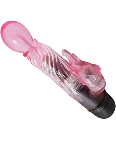 BAILE GIVE YOU A KIND OF LOVER VIBRADOR CON RABBIT ROSA 10 MODOS