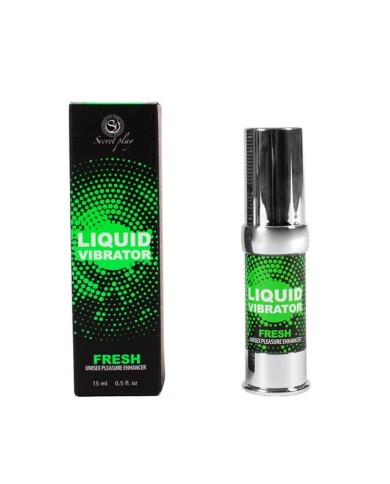 SECRETPLAY VIBRADOR LIQUIDO FRESH ESTIMULADOR INTENSIFICADOR PLACE 15 ML SECRETPLAY VIBRADOR LIQUIDO FRESH ESTIMULADOR INTENSIFICADOR PLACE 15 ML