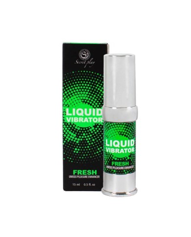 SECRETPLAY VIBRADOR LIQUIDO FRESH ESTIMULADOR INTENSIFICADOR PLACE 15 ML SECRETPLAY VIBRADOR LIQUIDO FRESH ESTIMULADOR INTENSIFICADOR PLACE 15 ML