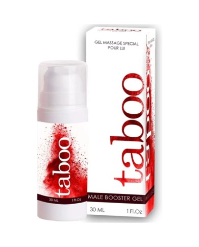 RUF TABOO MALE BOOSTER GEL PARA LA ERECCION 30 ML RUF TABOO MALE BOOSTER GEL PARA LA ERECCION 30 ML