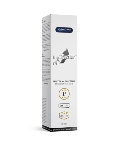 MEDICA GROUP BIG ERECTION GEL INTIMO PARA HOMBRE 150 ML MEDICA GROUP BIG ERECTION GEL INTIMO PARA HOMBRE 150 ML