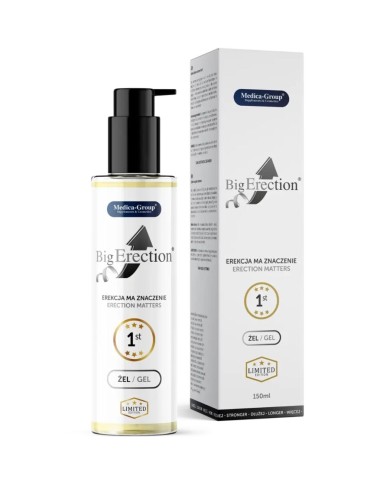 MEDICA GROUP BIG ERECTION GEL INTIMO PARA HOMBRE 150 ML MEDICA GROUP BIG ERECTION GEL INTIMO PARA HOMBRE 150 ML