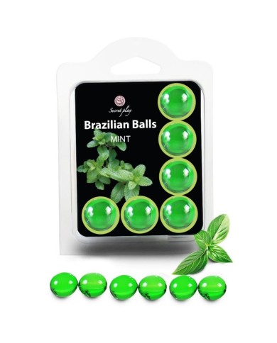 SECRETPLAY SET 6 BRAZILIANS BALLS MENTA SECRETPLAY SET 6 BRAZILIANS BALLS MENTA
