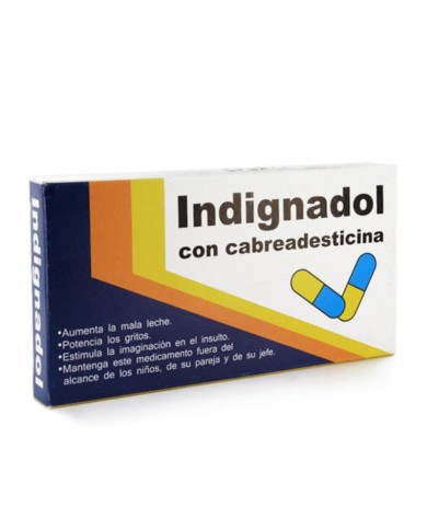 DIABLO GOLOSO CAJA DE MEDICAMENTOS INDIGNADOL