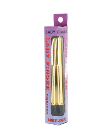SEVEN CREATIONS LADYFINGER MINIVIBRATOR GOLD SEVEN CREATIONS LADYFINGER MINIVIBRATOR GOLD
