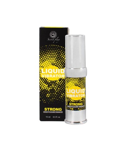 SECRETPLAY VIBRADOR LIQUIDO ESTIMULADOR UNISEX STRONG 15 ML SECRETPLAY VIBRADOR LIQUIDO ESTIMULADOR UNISEX STRONG 15 ML