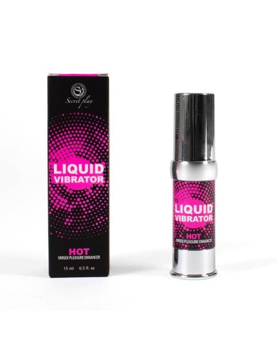 SECRETPLAY VIBRADOR LIQUIDO HOT STIMULATOR 15 ML SECRETPLAY VIBRADOR LIQUIDO HOT STIMULATOR 15 ML
