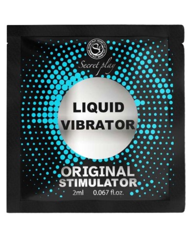 SECRETPLAY VIBRADOR LIQUIDO ESTIMULADOR UNISEX 2 ML SECRETPLAY VIBRADOR LIQUIDO ESTIMULADOR UNISEX 2 ML