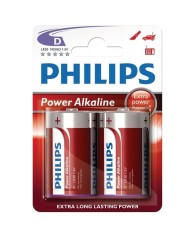PHILIPS POWER ALKALINE PILA D LR20 BLISTER2