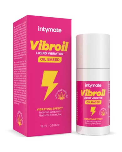 INTIMATELINE INTYMATE VIBROIL ACEITE INTIMO PARA ELLA EFECTO VIBRADOR 15 ML INTIMATELINE INTYMATE VIBROIL ACEITE INTIMO PARA ELLA EFECTO VIBRADOR 15 ML
