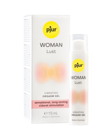 PJUR WOMAN LUST GEL VIBRADOR PARA ORGASMO 15 ML PJUR WOMAN LUST GEL VIBRADOR PARA ORGASMO 15 ML