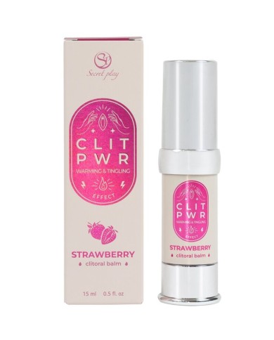 SECRET PLAY CLIT PWR BLSAMO DE CLITORIS DE FRESA SECRET PLAY CLIT PWR BLSAMO DE CLITORIS DE FRESA