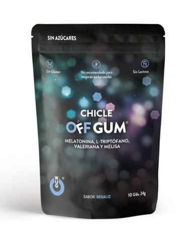 WUG Off Gum El chicle funcional que te ayuda a relajarte y dormir mejor WUG Off Gum El chicle funcional que te ayuda a relajarte y dormir mejor