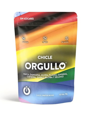 WUG Orgullo Chicle Funcional con Maca Ginseng y Ginkgo para Potenciar tu Vitalidad Intima WUG Orgullo Chicle Funcional con Maca Ginseng y Ginkgo para Potenciar tu Vitalidad Intima