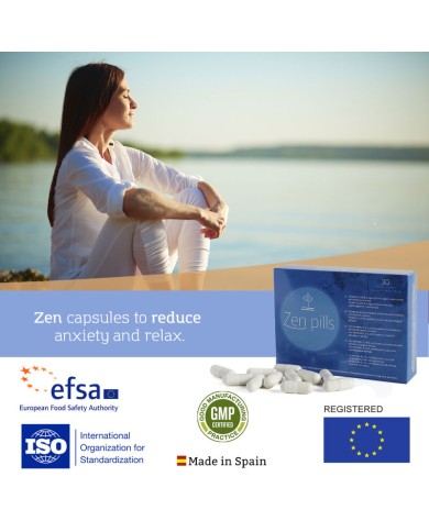 Zen Pills Complemento alimenticio para el bienestar y la relajacion Zen Pills Complemento alimenticio para el bienestar y la relajacion