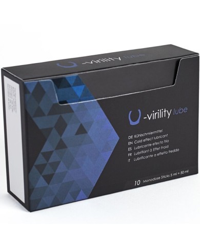 500 COSMETICS U VIRILITY LUBE LUBRICANTE EFECTO FRIO 10 X 5 ML 500 COSMETICS U VIRILITY LUBE LUBRICANTE EFECTO FRIO 10 X 5 ML