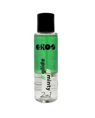 EROS LUBRICANTE 2 EN 1 GLIDE MINTY BASE DE SILICONA 100 ML EROS LUBRICANTE 2 EN 1 GLIDE MINTY BASE DE SILICONA 100 ML