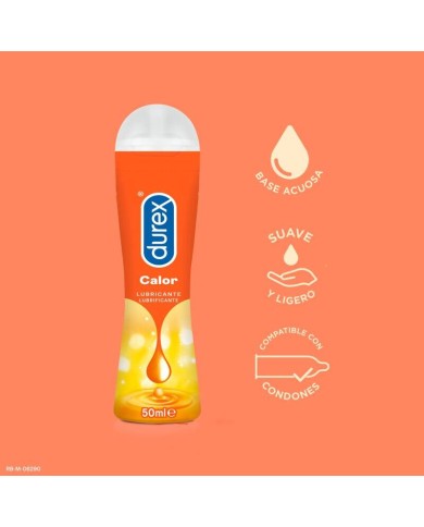 DUREX LUBRICANTE DUREX PLAY EFECTO CALOR 50 ML DUREX LUBRICANTE DUREX PLAY EFECTO CALOR 50 ML