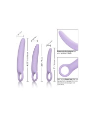 CALEXOTICS DR LAURA BERMAN ALENA SET DE 3 DILATADOR VAGINAL SILICONA