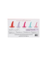 CALEXOTICS KIT 5PC DILATADORES VAGINALES O ANALES MULTICOLOR