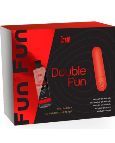 INTT RELEASES DOUBLE FUN KIT CON BALA VIBRADORA Y GEL DE MASAJE FRESA