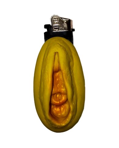 DIABLO PICANTE MECHERO VAGINA DORADO
