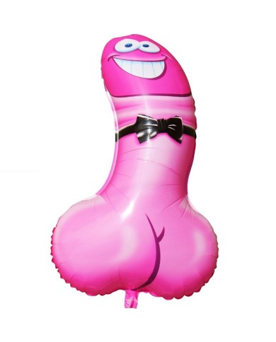 DIABLO PICANTE GLOBO DE FIESTA FORMA PENE ROSA