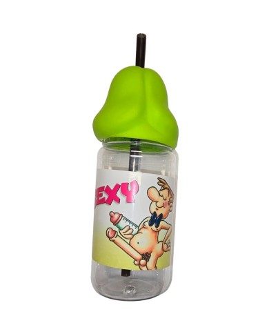 DIABLO PICANTE BIBERON FORMA PENE 360 ML VERDE