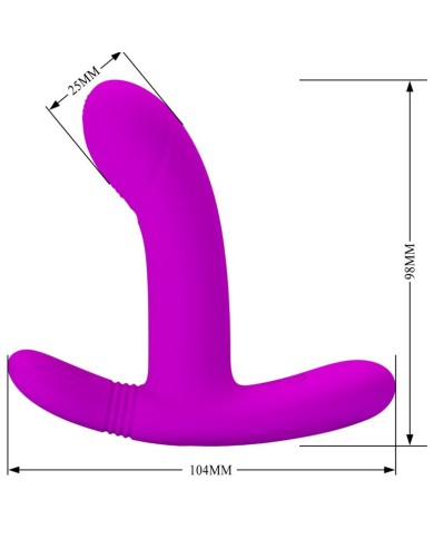 PRETTY LOVE GERI MASAJEADOR CLITORIS CONTROL REMOTO ROSA PRETTY LOVE GERI MASAJEADOR CLITORIS CONTROL REMOTO ROSA