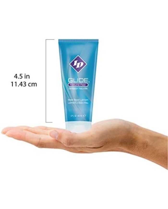 ID GLIDE LUBRICANTE BASE AGUA ULTRA LONG LASTING TRAVEL TUBE 60 ML