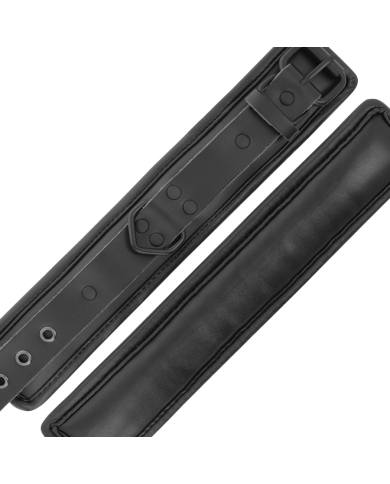 DARKNESS ESPOSAS AJUSTABLES TOBILLOS LEATHER NEGRO DARKNESS ESPOSAS AJUSTABLES TOBILLOS LEATHER NEGRO