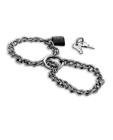 METAL HARD ESPOSAS CON CADENA DE ACERO INOX METAL HARD ESPOSAS CON CADENA DE ACERO INOX