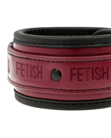 FETISH SUBMISSIVE DARK ROOM ESPOSAS CUERO VEGANO CON FORRO DE NEOPRENO FETISH SUBMISSIVE DARK ROOM ESPOSAS CUERO VEGANO CON FORRO DE NEOPRENO
