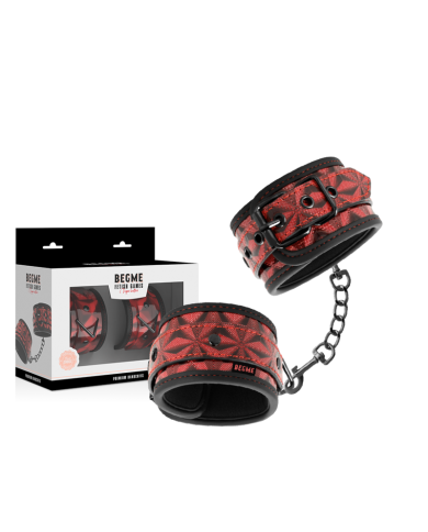 BEGME RED EDITION ESPOSAS PARA MANOS CON FORRO DE NEOPRENO BEGME RED EDITION ESPOSAS PARA MANOS CON FORRO DE NEOPRENO