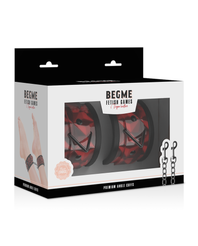BEGME RED EDITION ESPOSAS PARA TOBILLOS CON FORRO DE NEOPRENO BEGME RED EDITION ESPOSAS PARA TOBILLOS CON FORRO DE NEOPRENO