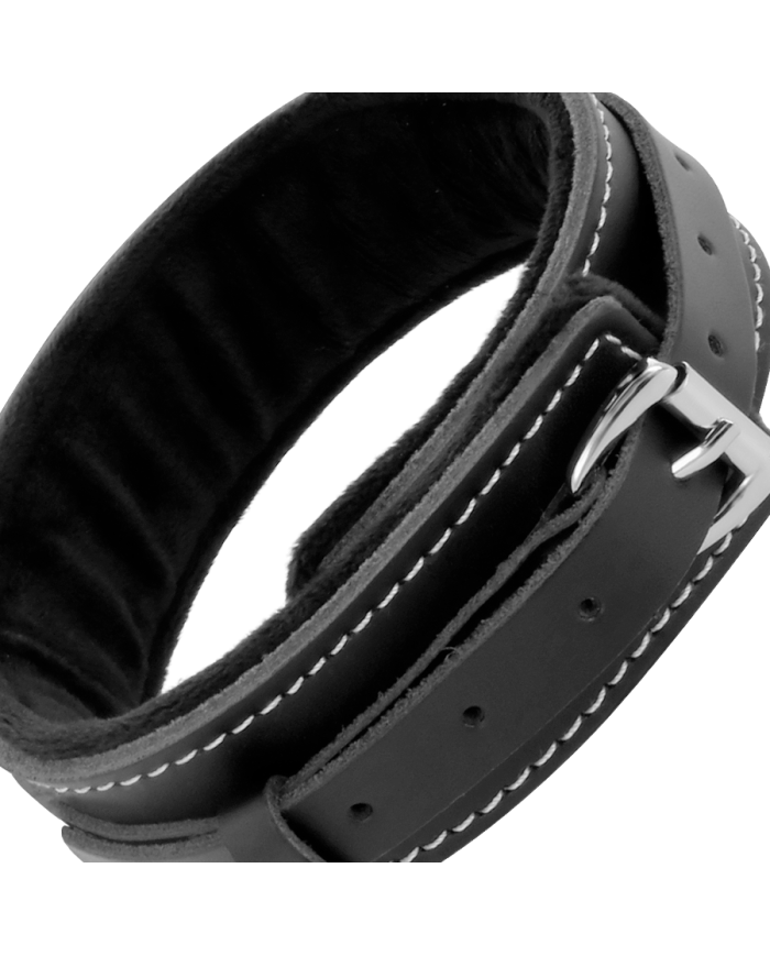 DARKNESS COLLAR LEATHER CON CORREA ALTA CALIDAD