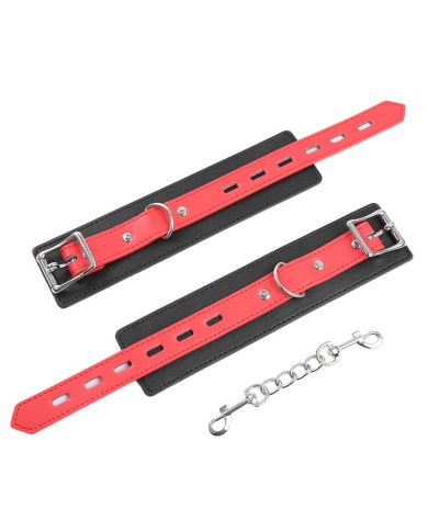 OHMAMA FETISH LOCK BUCKLE WRIST RESTRAINTS OHMAMA FETISH LOCK BUCKLE WRIST RESTRAINTS
