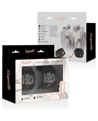 COQUETTE CHIC DESIRE BLACK EDITION ESPOSAS PARA MANOS CON FORRO DE NEOPRENO